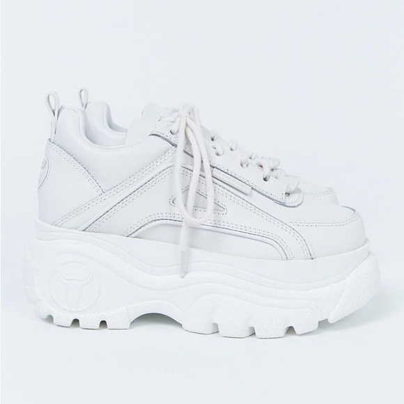 ❌SOLD❌ Windsor Smith Lupe Platform Sneakers White Size 9 - Picture 8 of 14